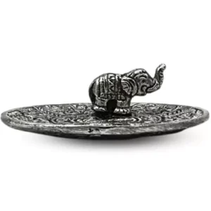 Aluminum Elephant Incense Holder
