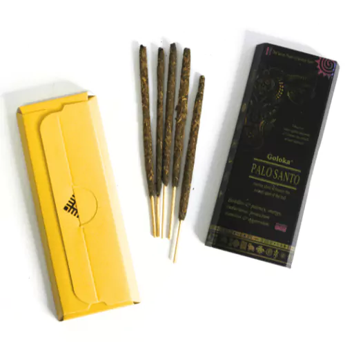 Goloka Palo Santo Smudged Incense Sticks