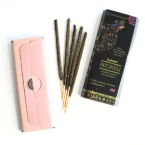 Goloka Patchouli Smudged Incense Sticks