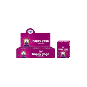 Green Tree Happy Yoga Cones